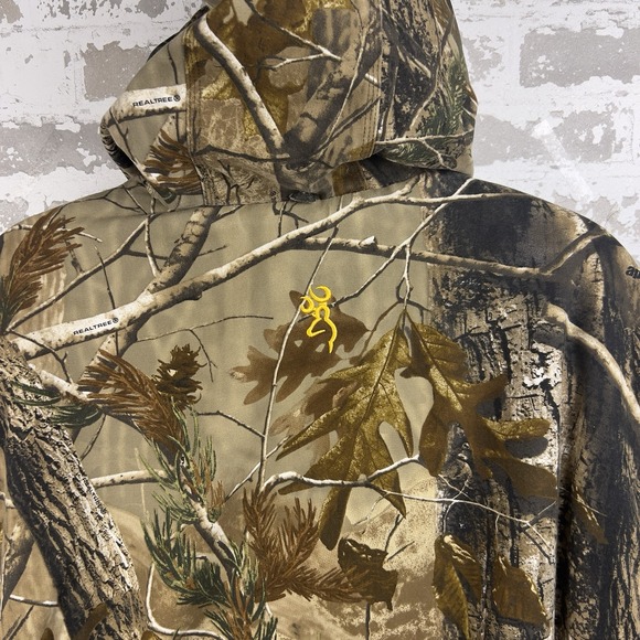 Browning Realtree Camo AP HD Hunting Jacket Coat Fully Reversible Men's L - Picture 4 of 14